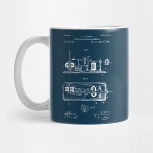 EDISON PATENT / Edison Patent 340708 Blueprint Mug